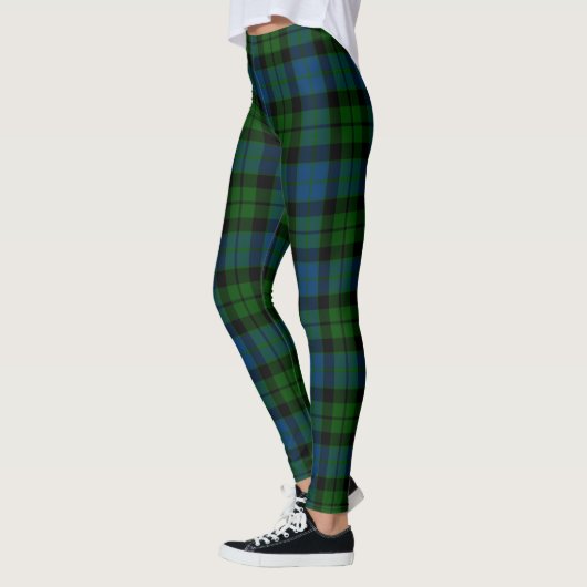 Scotstee Clan MacKay Tartan Leggings vrouwen (Links)