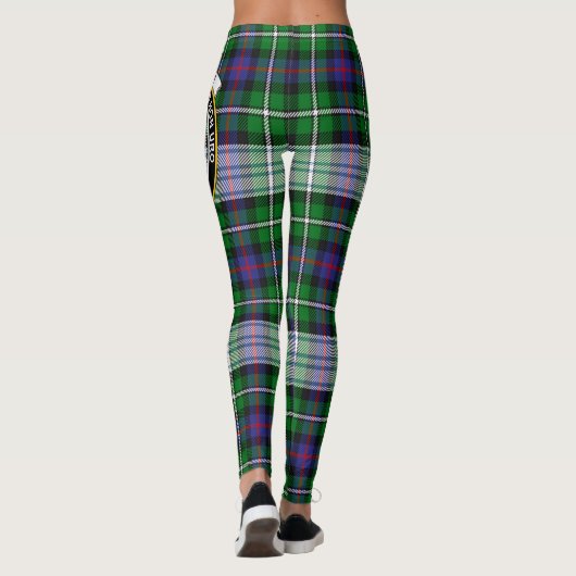 Scotstee Clan MacKenzie Dress Modern Crest Tartan Leggings (Achterkant)