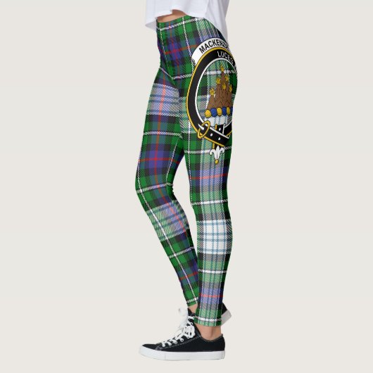 Scotstee Clan MacKenzie Dress Modern Crest Tartan Leggings (Links)