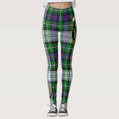 Scotstee Clan MacKenzie Dress Modern Crest Tartan Leggings (Voorkant)