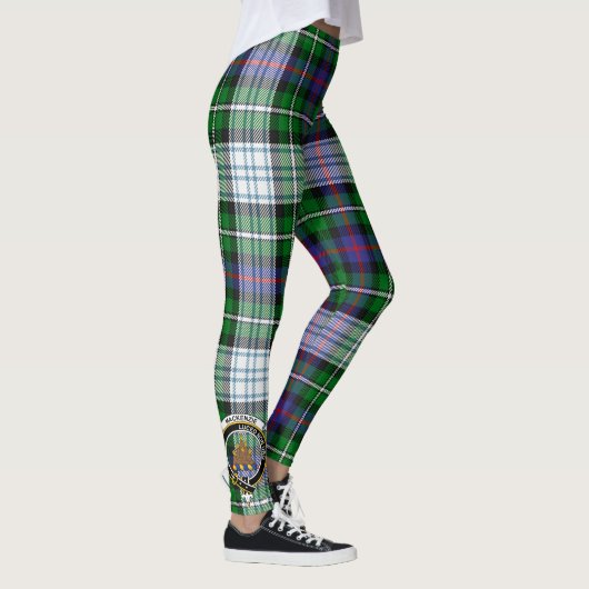 Scotstee Clan MacKenzie Dress Modern Crest Tartan Leggings (Rechts)