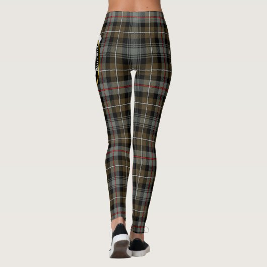 Scotstee Clan MacKenzie Weathered Crest Tartan Leggings (Achterkant)