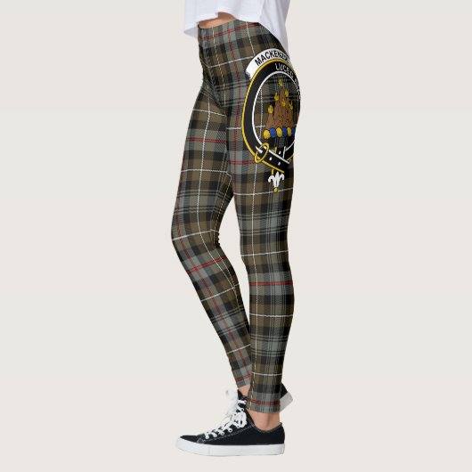 Scotstee Clan MacKenzie Weathered Crest Tartan Leggings (Links)