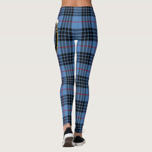Scotstee Clan MacKie Ancient Crest Tartan Vrouwen Leggings (Achterkant)