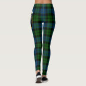 Scotstee Clan MacKie Crest Tartan Vrouwen Leggings (Achterkant)