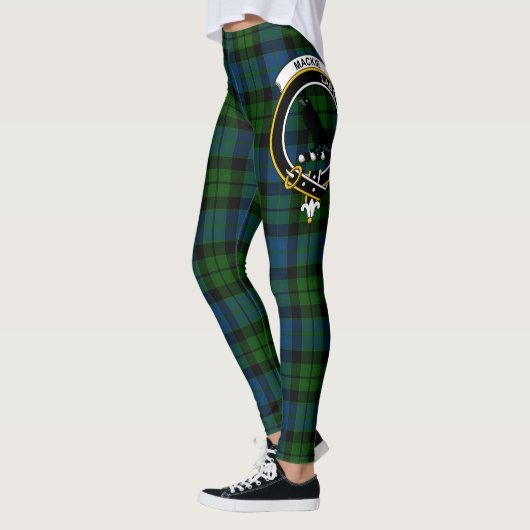 Scotstee Clan MacKie Crest Tartan Vrouwen Leggings (Links)