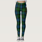 Scotstee Clan MacKie Crest Tartan Vrouwen Leggings (Voorkant)