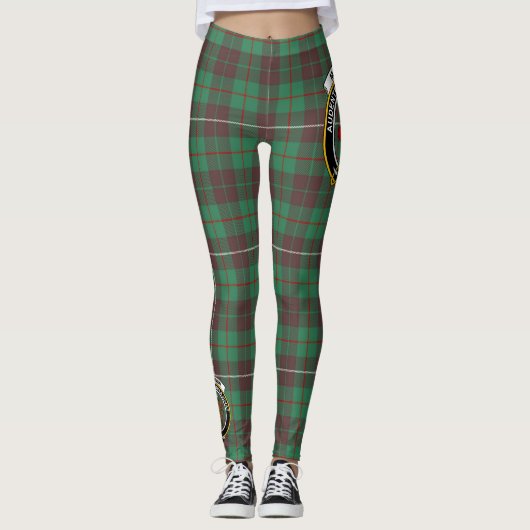 Scotstee Clan MacKinnon Hunting Ancient Crest Leggings (Voorkant)