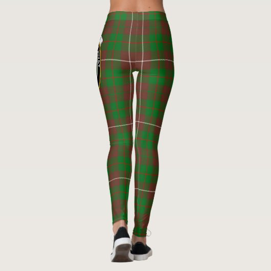 Scotstee Clan MacKinnon Hunting Modern Crest Tarta Leggings (Achterkant)