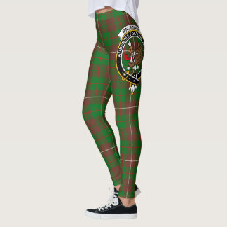 Scotstee Clan MacKinnon Hunting Modern Crest Tarta Leggings