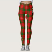 Scotstee Clan MacKinnon Modern Crest Tartan Vrouwe Leggings (Voorkant)