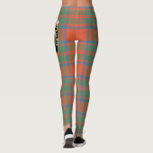 Scotstee Clan MacKintosh Ancient Crest Tartan Leggings (Achterkant)