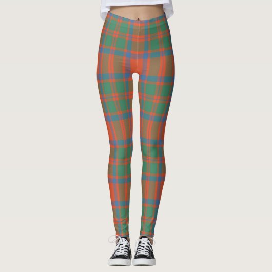 Scotstee Clan MacKintosh Ancient Tartan Vrouwen Leggings (Voorkant)