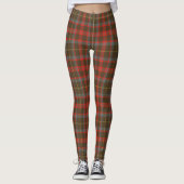 Scotstee Clan MacKintosh Hunting Weathered Tartan Leggings (Voorkant)