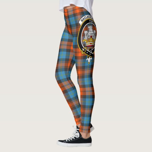 Scotstee Clan MacLachlan Ancient Crest Tartan Leggings (Links)