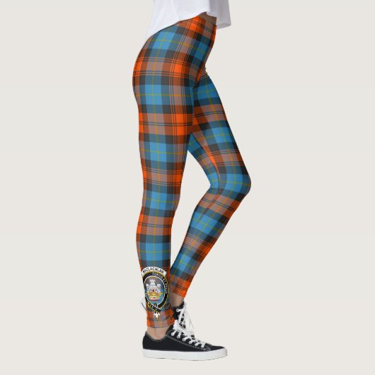 Scotstee Clan MacLachlan Ancient Crest Tartan Leggings (Rechts)