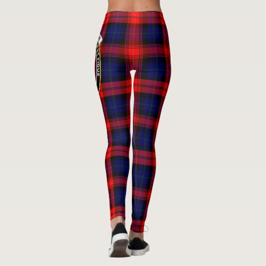 Scotstee Clan MacLachlan Crest Tartan Vrouwen Leggings (Achterkant)