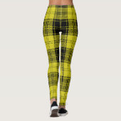 Scotstee Clan MacLachlan Gele Tartan Vrouwen Leggings (Achterkant)