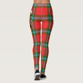 Scotstee Clan MacLaine of Loch Buie Crest Tartan Leggings (Achterkant)