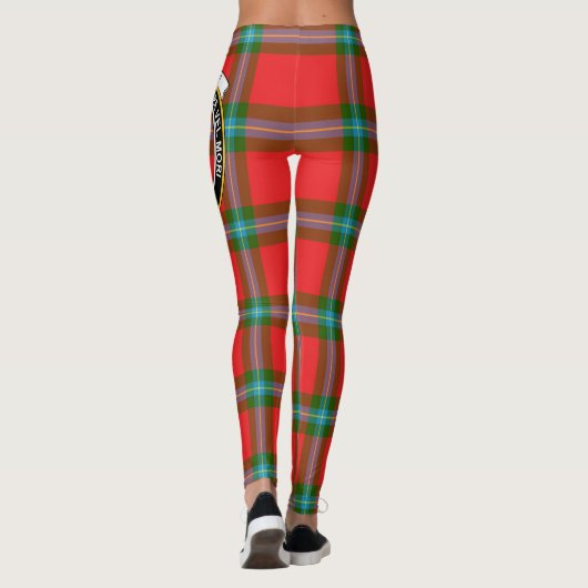 Scotstee Clan MacLaine of Loch Buie Crest Tartan Leggings (Achterkant)