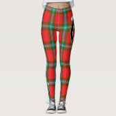 Scotstee Clan MacLaine of Loch Buie Crest Tartan Leggings (Voorkant)