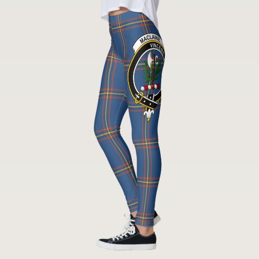Scotstee Clan MacLaine of Loch Buie Hunting Crest Leggings (Links)