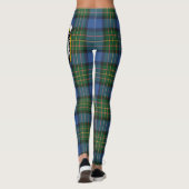 Scotstee Clan MacLaren Ancient Crest Tartan Vrouwe Leggings (Achterkant)