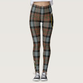 Scotstee Clan MacLaren Weathered Crest Tartan Wome Leggings (Voorkant)