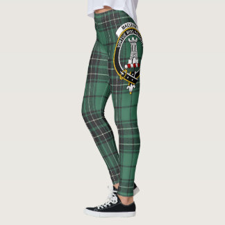 Scotstee Clan MacLean Crest Tartan Vrouwen Legging