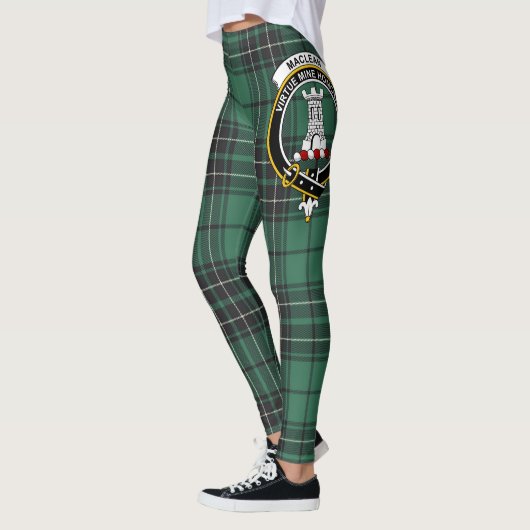 Scotstee Clan MacLean Crest Tartan Vrouwen Legging (Links)
