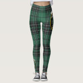 Scotstee Clan MacLean Crest Tartan Vrouwen Legging (Voorkant)