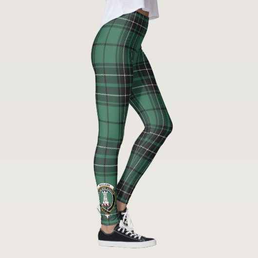 Scotstee Clan MacLean Crest Tartan Vrouwen Legging (Rechts)