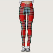 Scotstee Clan MacLeay Tartan Leggings vrouwen (Voorkant)
