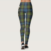 Scotstee Clan MacLellan Crest Tartan Vrouwen Legge Leggings (Achterkant)