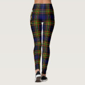 Scotstee Clan MacLellan Modern Crest Tartan Vrouwe Leggings (Achterkant)