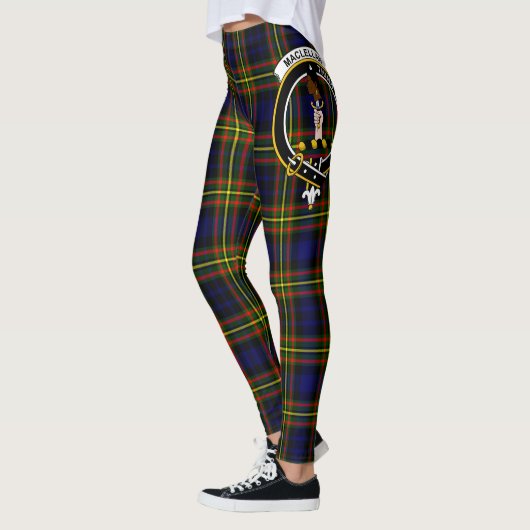 Scotstee Clan MacLellan Modern Crest Tartan Vrouwe Leggings (Links)