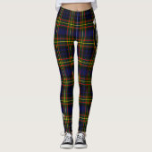 Scotstee Clan MacLellan Modern Crest Tartan Vrouwe Leggings (Voorkant)