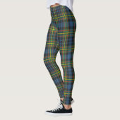 Scotstee Clan MacLellan Tartan Leggings vrouwen (Links)