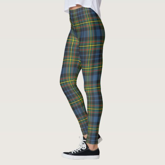 Scotstee Clan MacLellan Tartan Leggings vrouwen (Links)