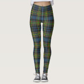 Scotstee Clan MacLellan Tartan Leggings vrouwen (Voorkant)