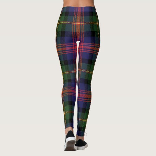 Scotstee Clan MacLennan Tartan Leggings vrouwen (Achterkant)