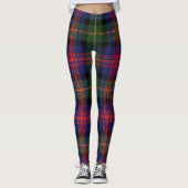 Scotstee Clan MacLennan Tartan Leggings vrouwen (Voorkant)