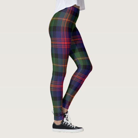 Scotstee Clan MacLennan Tartan Leggings vrouwen (Rechts)