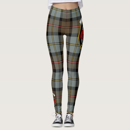 Scotstee Clan MacLeod van Harris Weathered Crest Leggings (Voorkant)