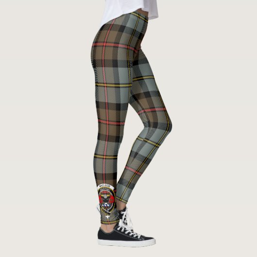 Scotstee Clan MacLeod van Harris Weathered Crest Leggings (Rechts)