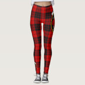 Scotstee Clan MacLeod van Raasay Crest Tartan Vrou Leggings (Voorkant)