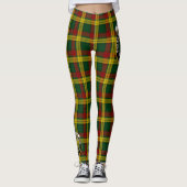 Scotstee Clan MacMillan Crest Tartan Vrouwen Legge Leggings (Voorkant)