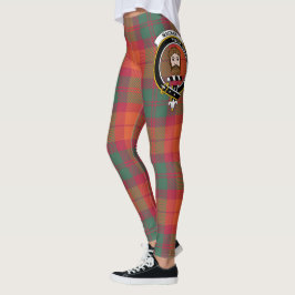 Scotstee Clan MacNab AncientCrest Tartan Vrouwen Leggings