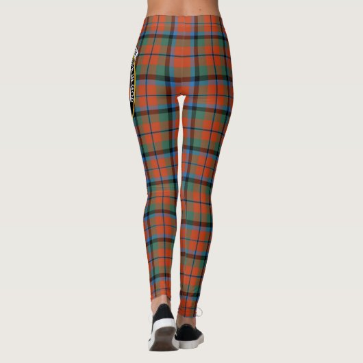 Scotstee Clan MacNaughton AncientCrest Tartan Leggings (Achterkant)