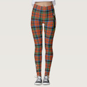 Scotstee Clan MacNaughton AncientCrest Tartan Leggings (Voorkant)